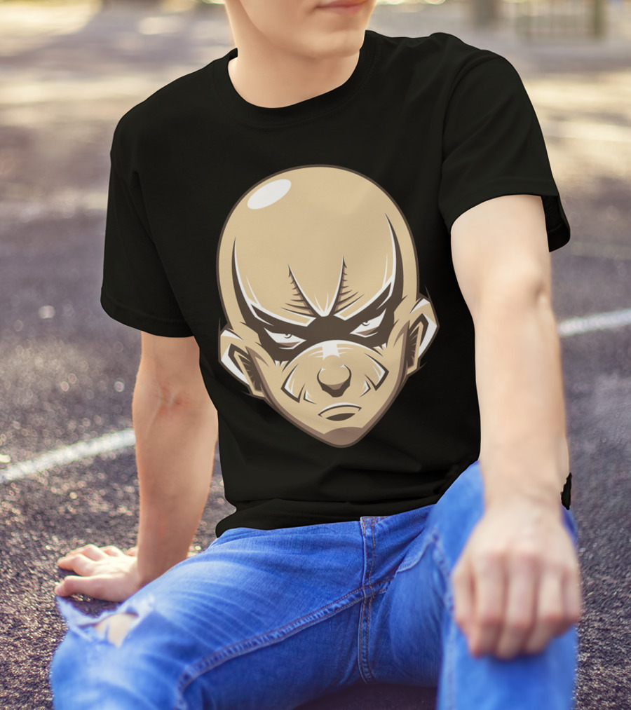 Avatar The Last Airbender Saitama Crossover Mashup Face T-Shirt