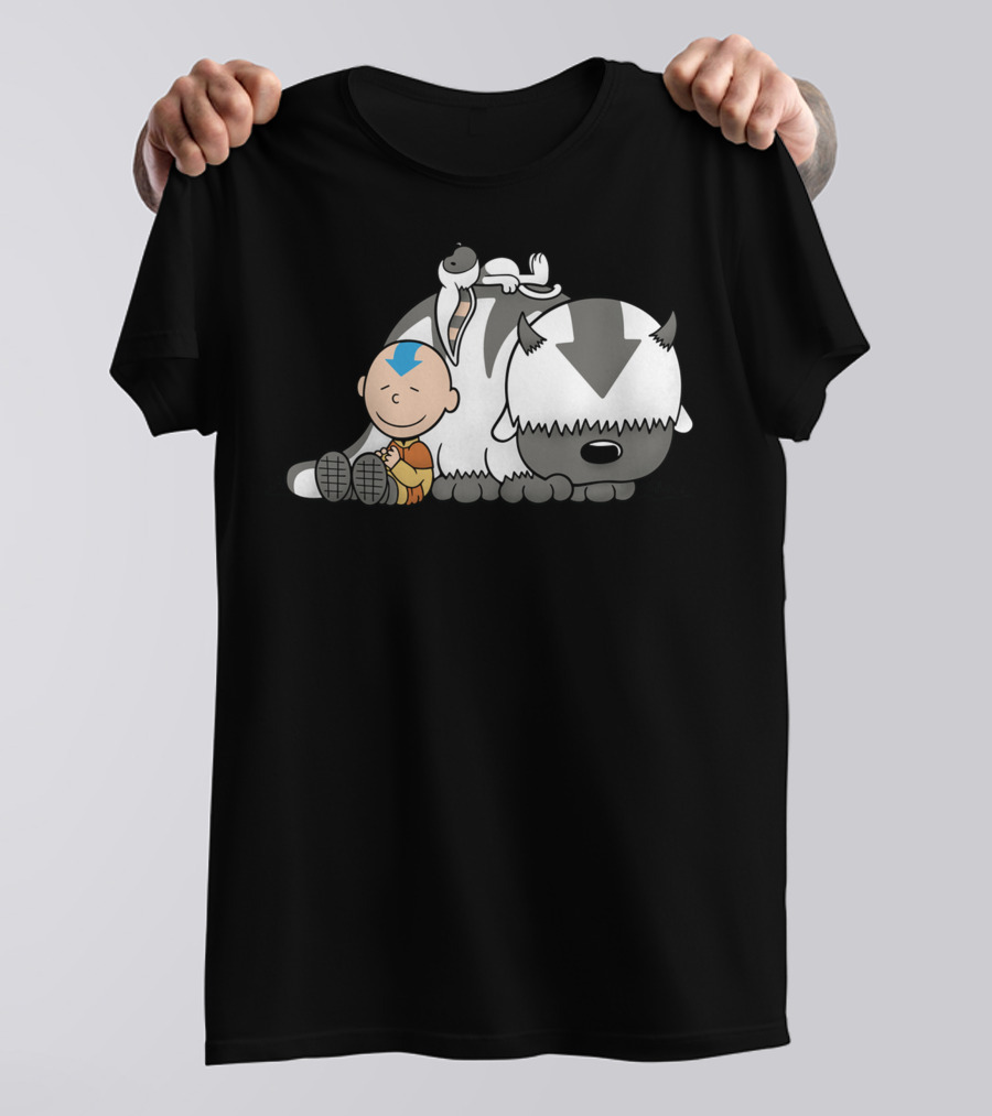 Avatar The Last Airbender You Arrowhead Peanuts Mashup T-Shirt