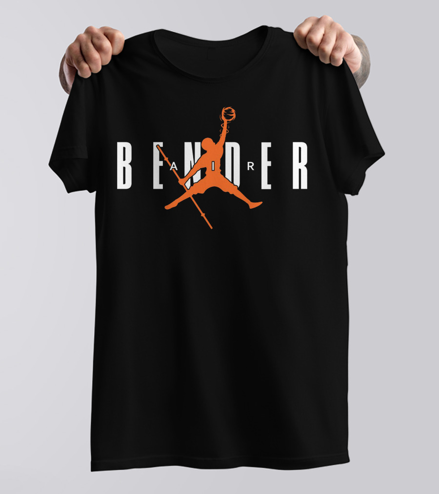 Avatar The Last Airbender Bender Logo Jumping Pose T-Shirt