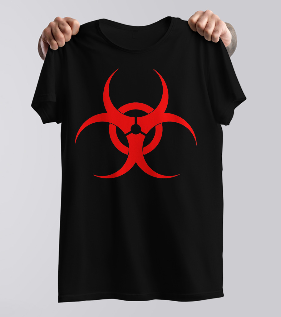 Red Biohazard T-Shirt