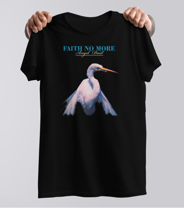 Faith No More Angel Dust Heron Image T-Shirt
