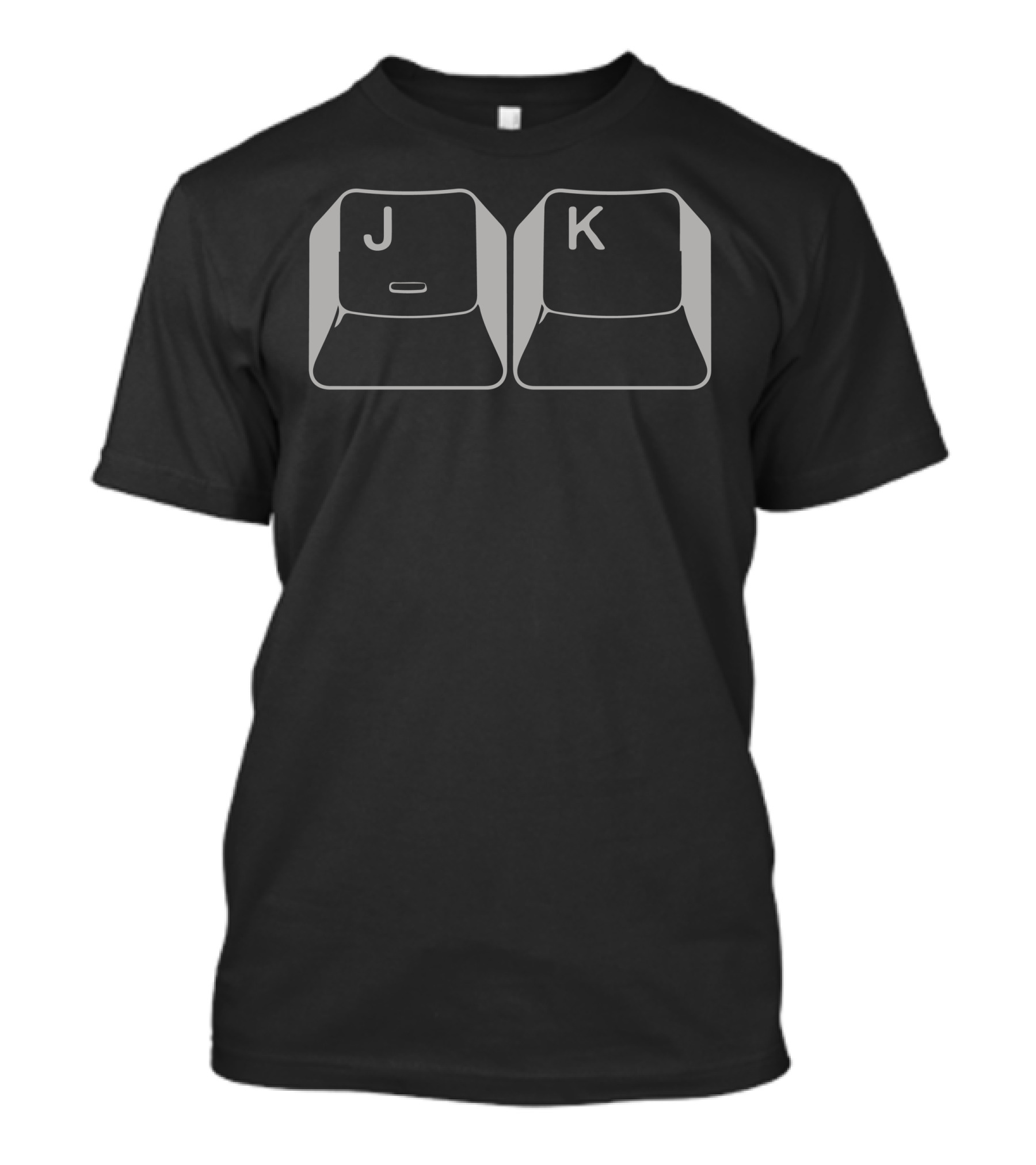 J K Keyboard Keys T-Shirt