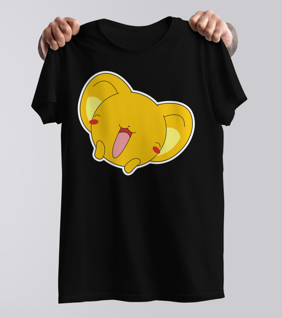 Kero Smile Yellow Cute Character Face Tongue Out T-Shirt