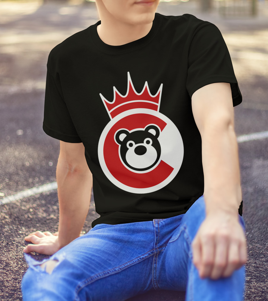 Crowned C Bear Kings Of The Mound T-Shirt
