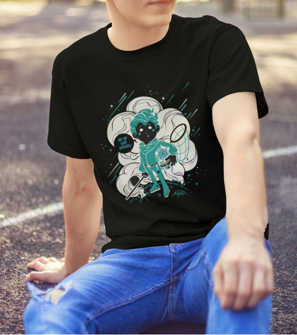 Le Petit Prince On Ne Sait Jamais Starry Adventure With Net And Planet T-Shirt