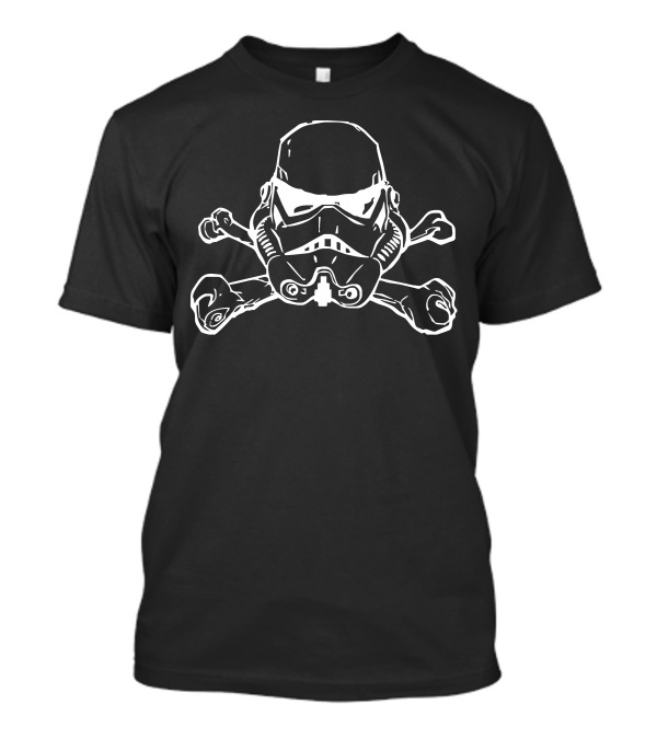 Star Wars Stormtrooper Skull Cross Bones Birthday Present Iconic Helmet T-Shirt