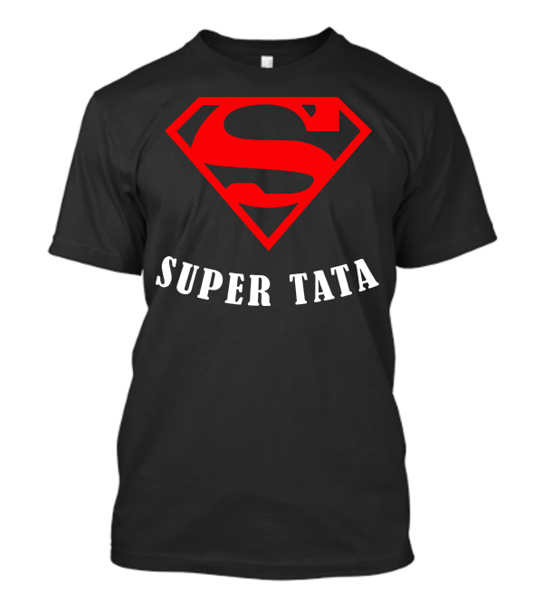 Super Tata Superman Shield T-Shirt