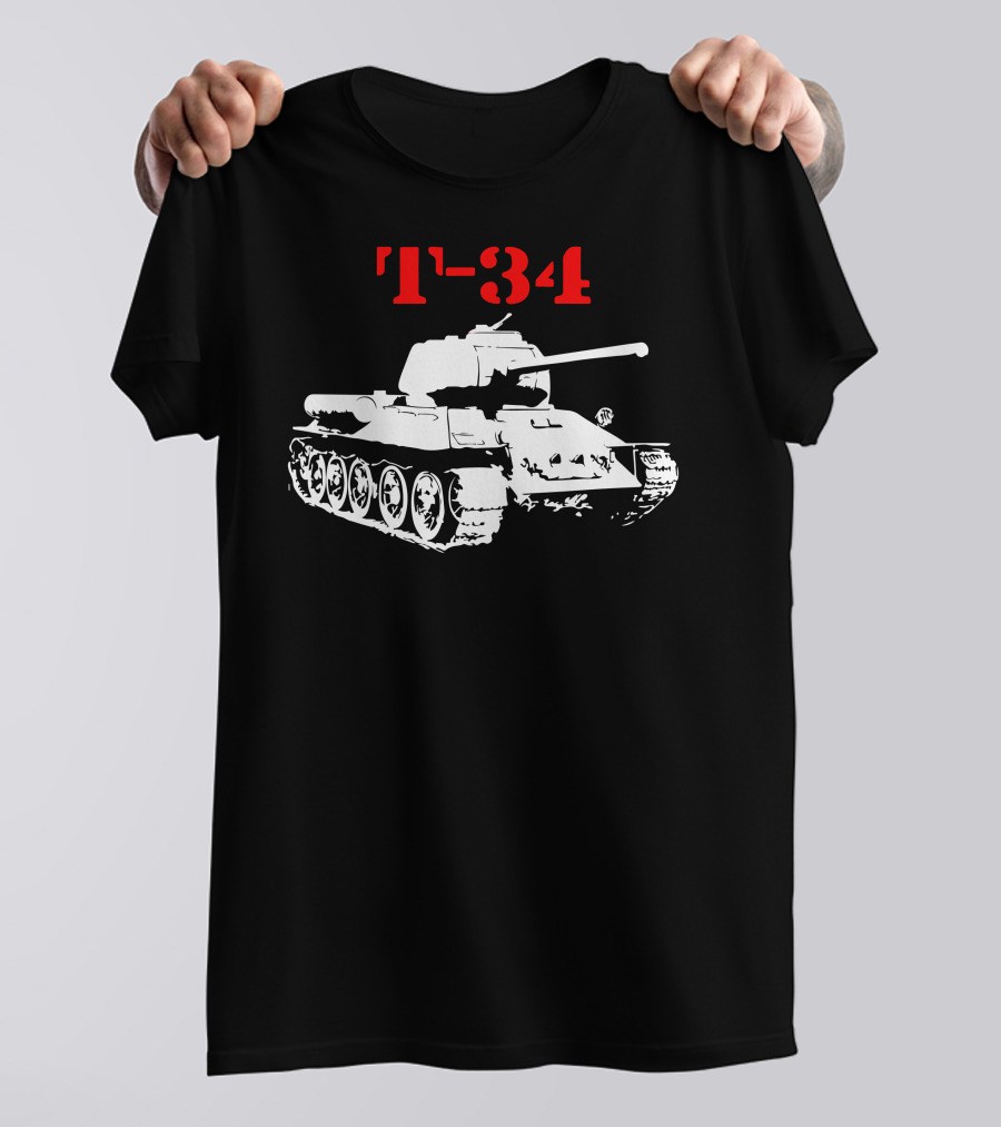 T-34 Soviet Russian World War II Tank T-Shirt