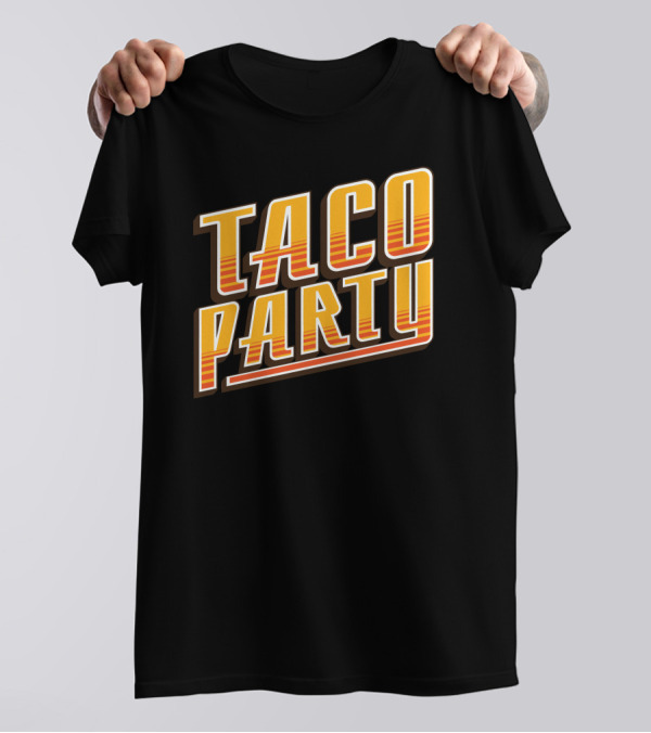 Taco Party Retro T-Shirt
