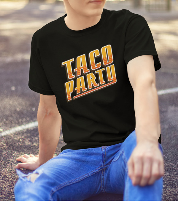 Taco Party Retro T-Shirt