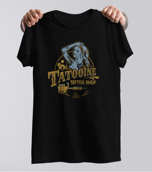 Tatooine Tattoo Shop A Long Time Ago T-Shirt