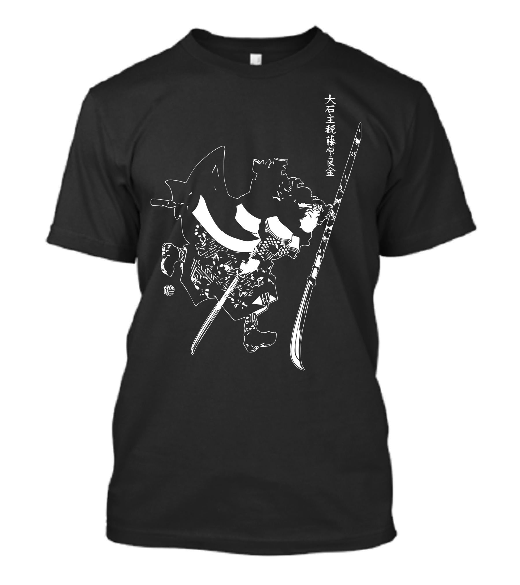 Tattoo Art Samurai Ronin T-Shirt