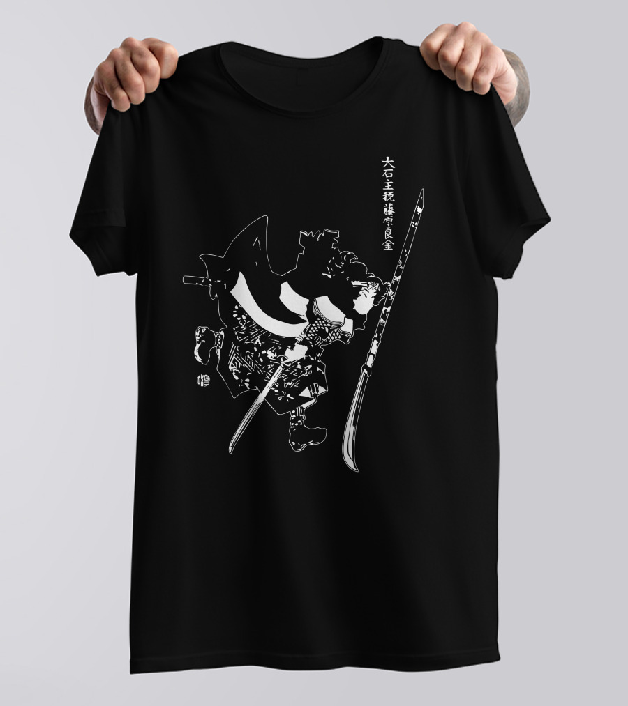 Tattoo Art Samurai Ronin T-Shirt