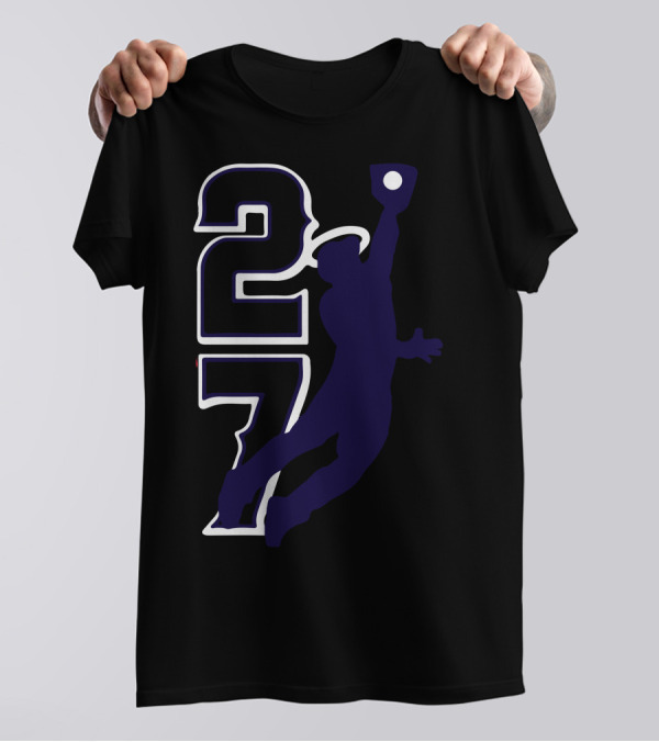 27 The Catch Baseball T-Shirt