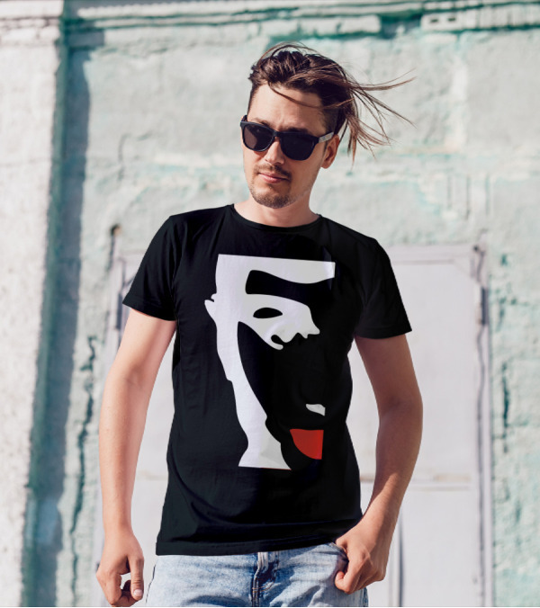 The Courteeners Band Silhouette Red Lips T-Shirt