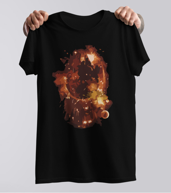 The Fastest Space Ship Millennium Falcon Coffee Splash T-Shirt