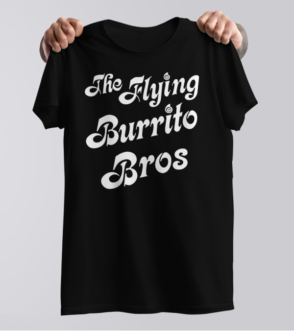 The Flying Burrito Bros Psychedelic Music Band T-Shirt