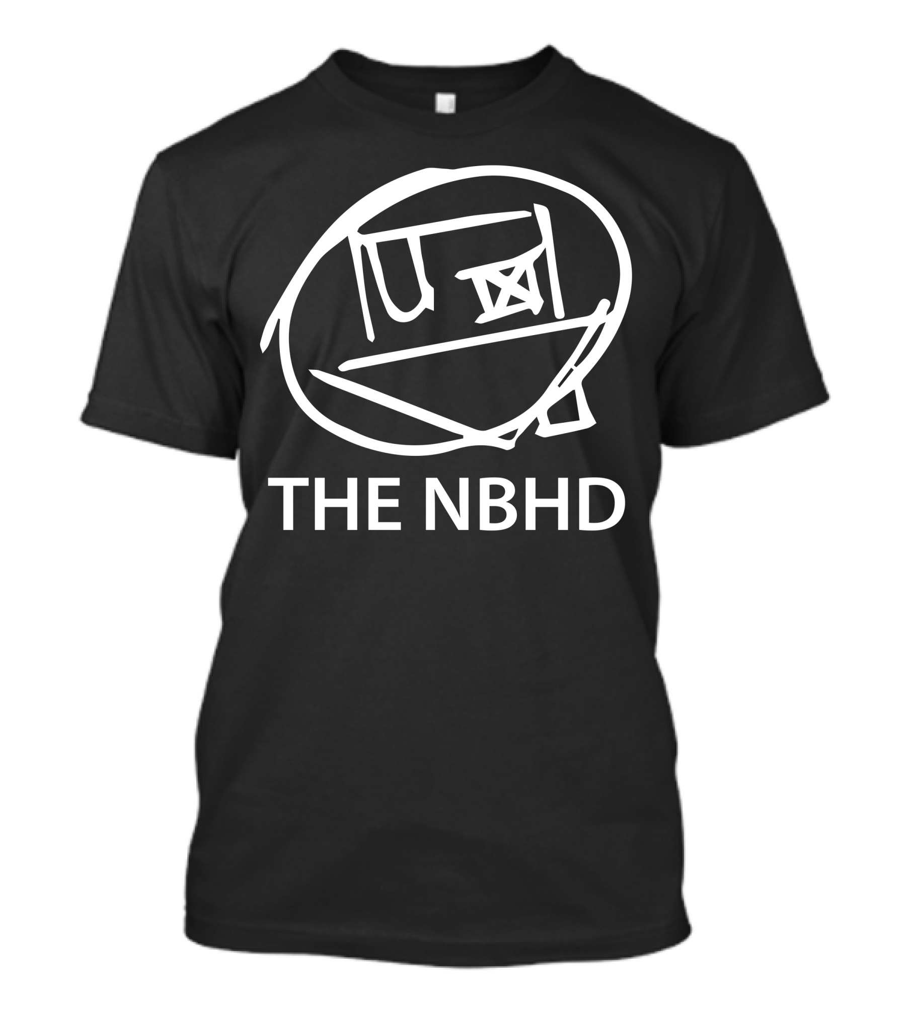 The Neighbourhood Nbhd Logo Symbol Black T-Shirt