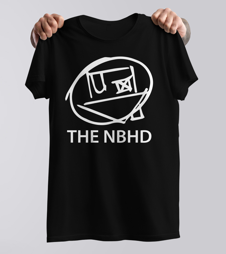 The Neighbourhood Nbhd Logo Symbol Black T-Shirt
