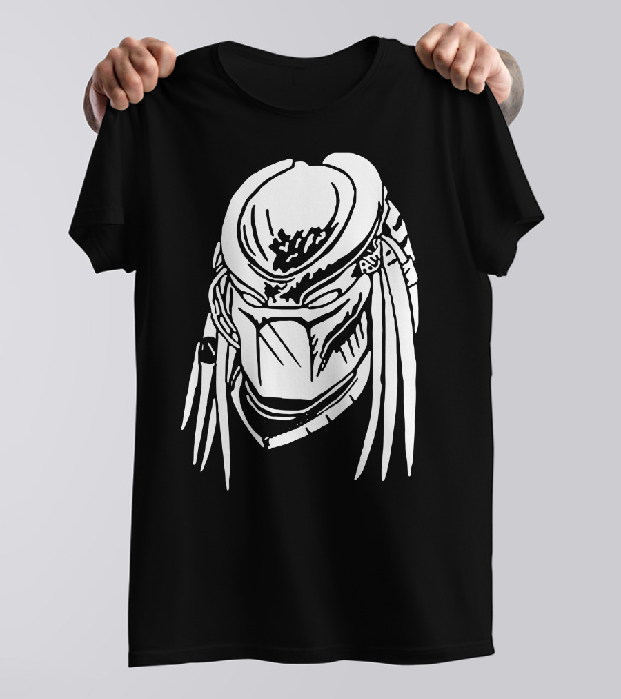 Yautja Alien Movie Predator Mask Iconic T-Shirt