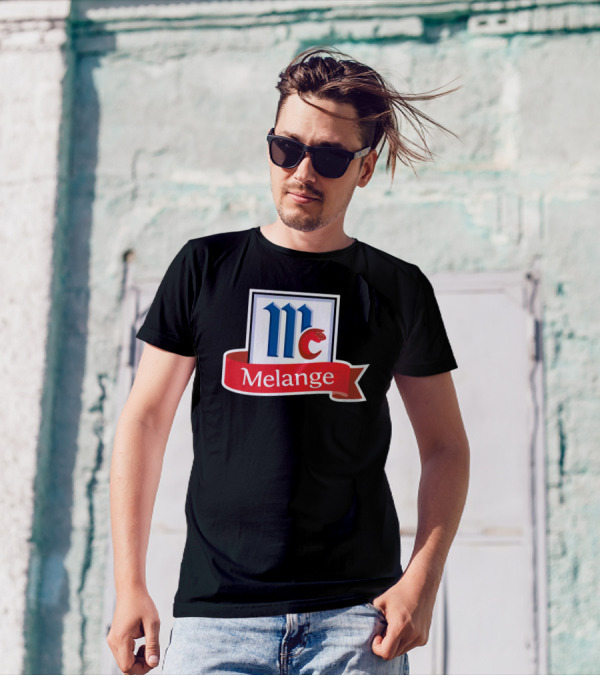 Melange The Spice Must Flow Logo With Red Ribbon And Letter C Snake T-Shirt