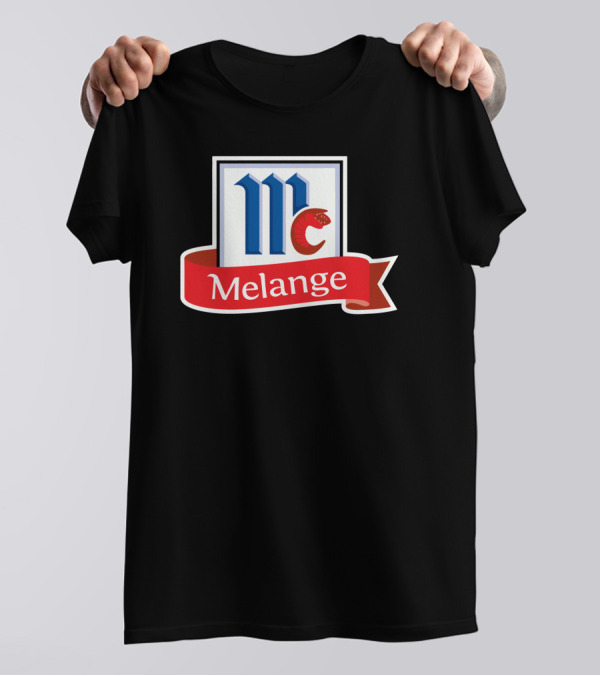 Melange The Spice Must Flow Logo With Red Ribbon And Letter C Snake T-Shirt