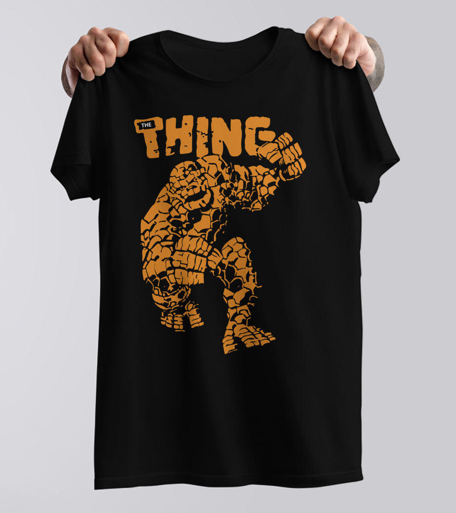The Thing Marvel Comic Character Stone Form T-Shirt
