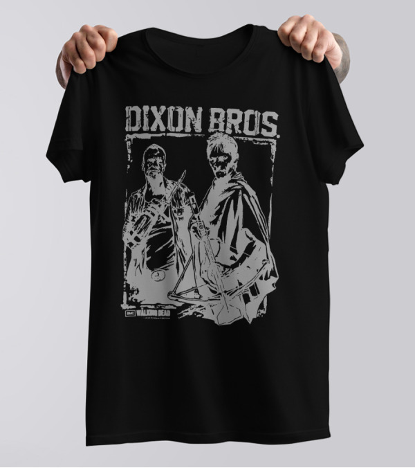 The Walking Dead AMC Dixon Bros Daryl And Merle Zombies T-Shirt