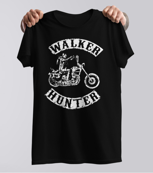 The Walking Dead Daryl Dixon Walker Hunter Motorcycle Zombies T-Shirt