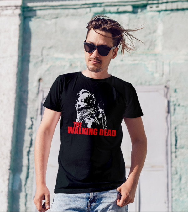 The Walking Dead Daryl Dixon Bandana Zombies T-Shirt