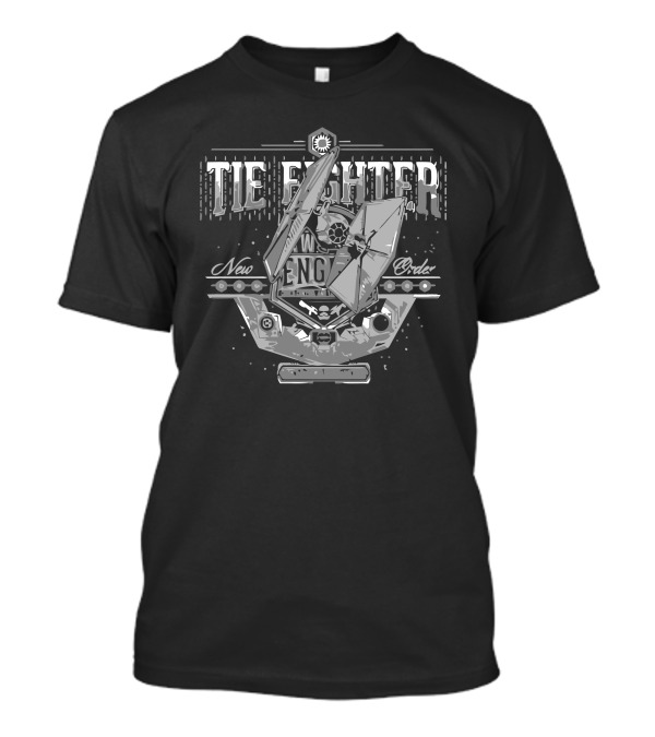 TIE Fighter New Order Engine Star Wars T-Shirt