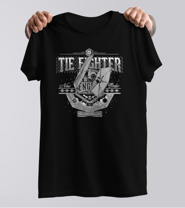 TIE Fighter New Order Engine Star Wars T-Shirt