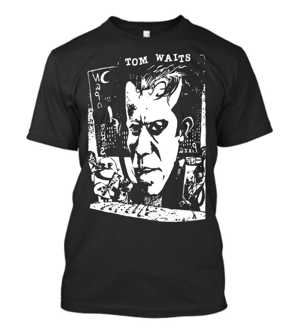 Tom Waits Magic Pizza Singer Music T-Shirt