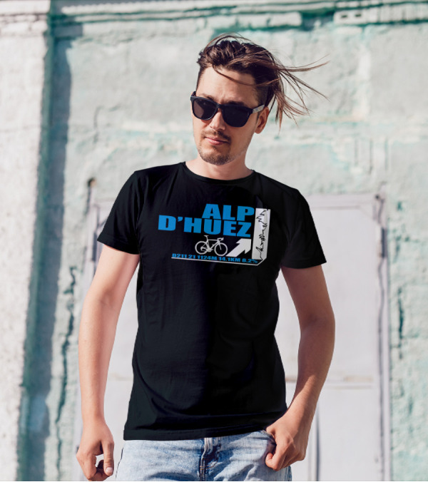 ALP D'HUEZ D211 21 1124M 14.1KM 8.2% T-Shirt