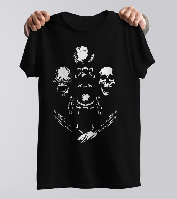 Predator Alien Skull Trophy Hunting Collection T-Shirt