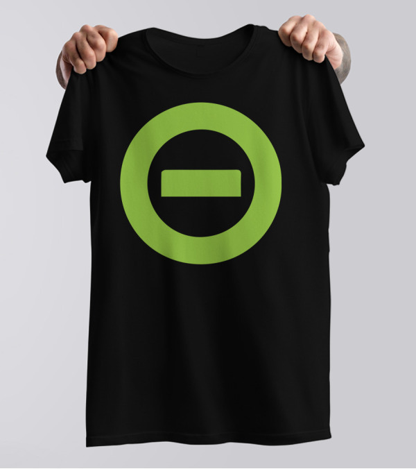 Type O Negative Logo Green Circle Minus T-Shirt