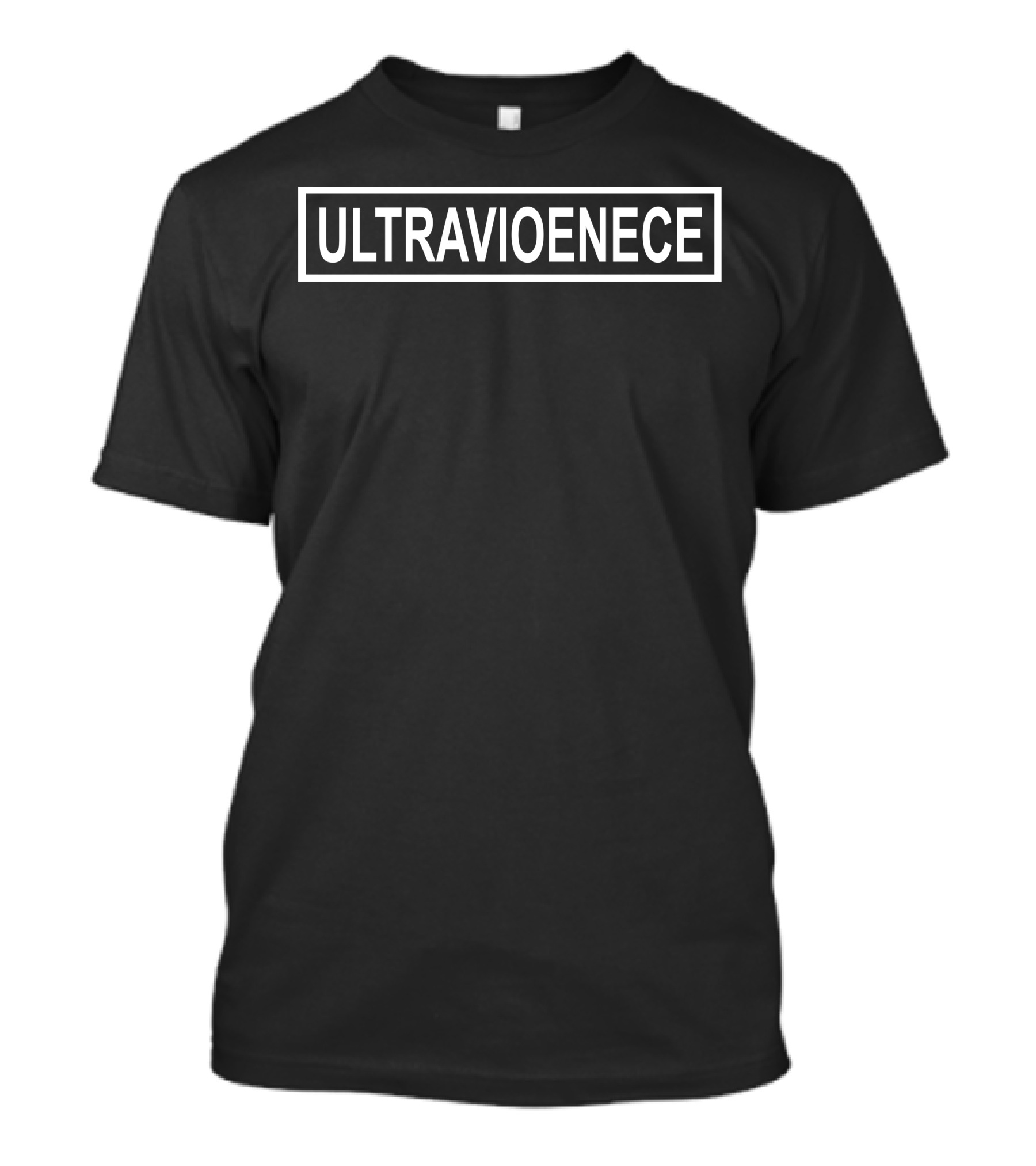ULTRAVIOENECE Block Text T-Shirt