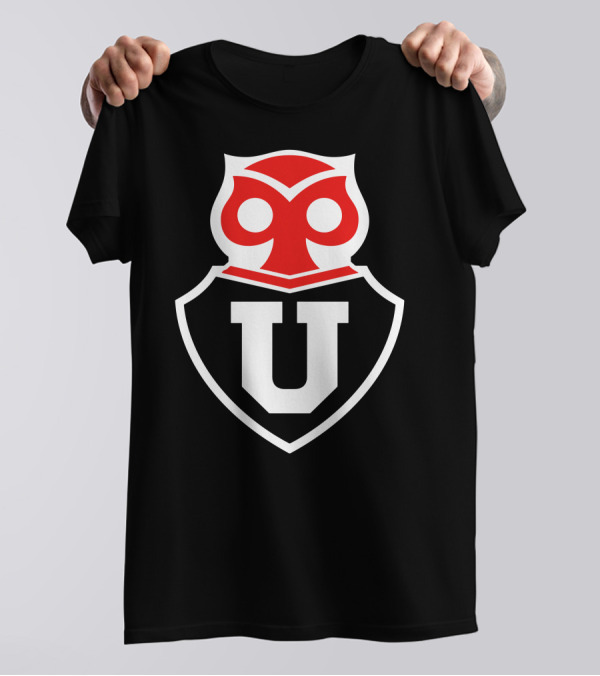 Universidad De Futbol Red Owl Emblem Crest U T-Shirt