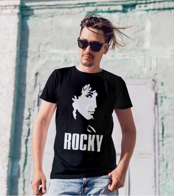 Rocky Balboa Uomo Stallone Boxe Pugilato CinemaTv T-Shirt