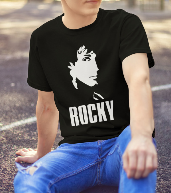 Rocky Balboa Uomo Stallone Boxe Pugilato CinemaTv T-Shirt