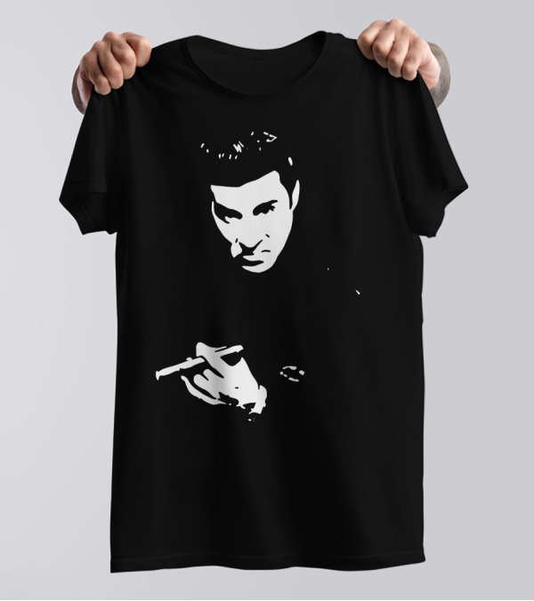 Van Zandt Silvio Sopranos Iconic Black And White Image T-Shirt