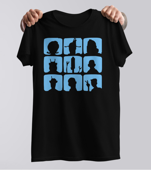 Venture Bros Group Silhouette Compilation T-Shirt