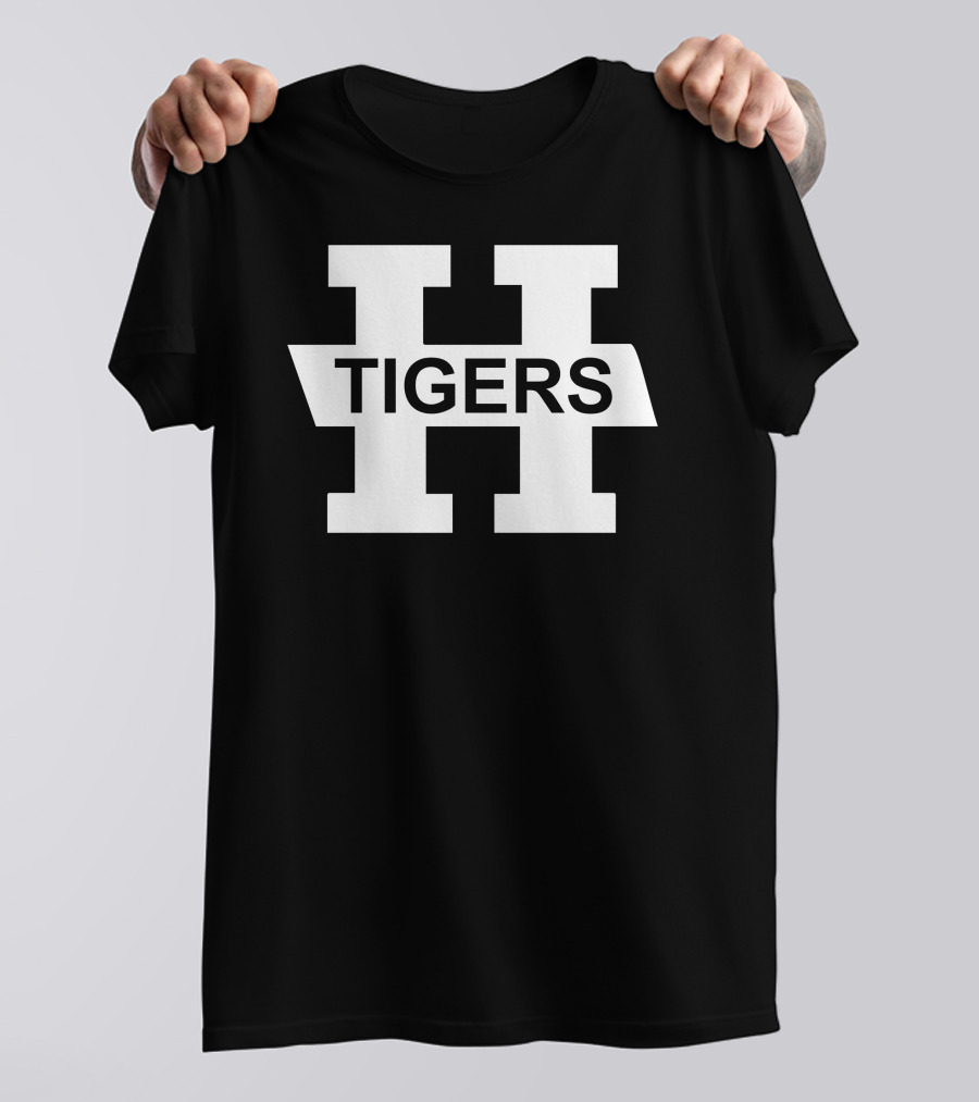 Vintage Hamilton Tigers New York Hockey H-Tigers T-Shirt