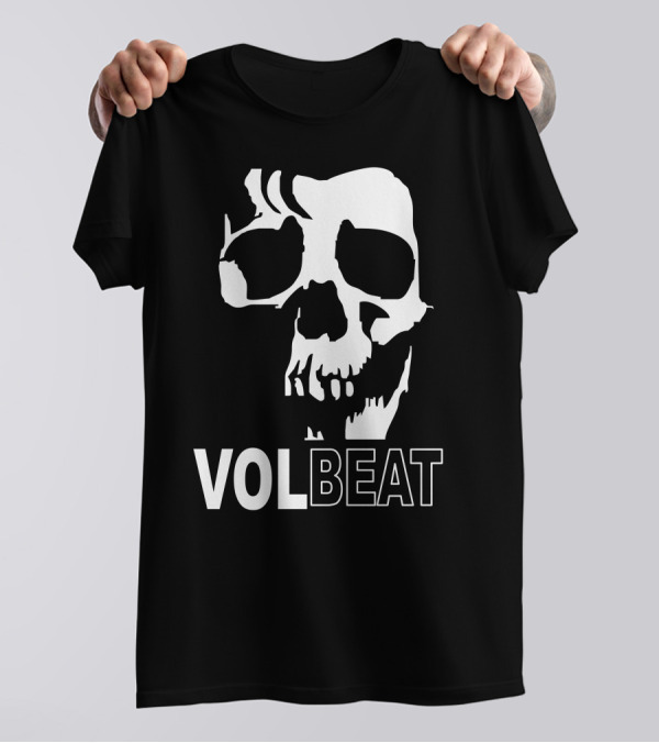 Volbeat Danish Rock Band Skull T-Shirt