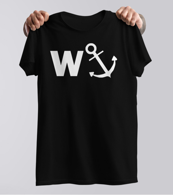 Wanker Funny Pub Joke Anchor T-Shirt