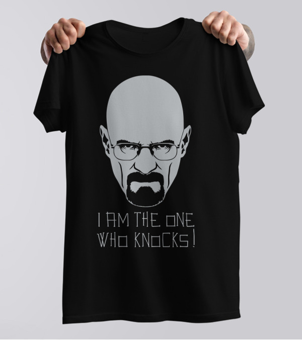 Walter White I Am The One Who Knocks T-Shirt