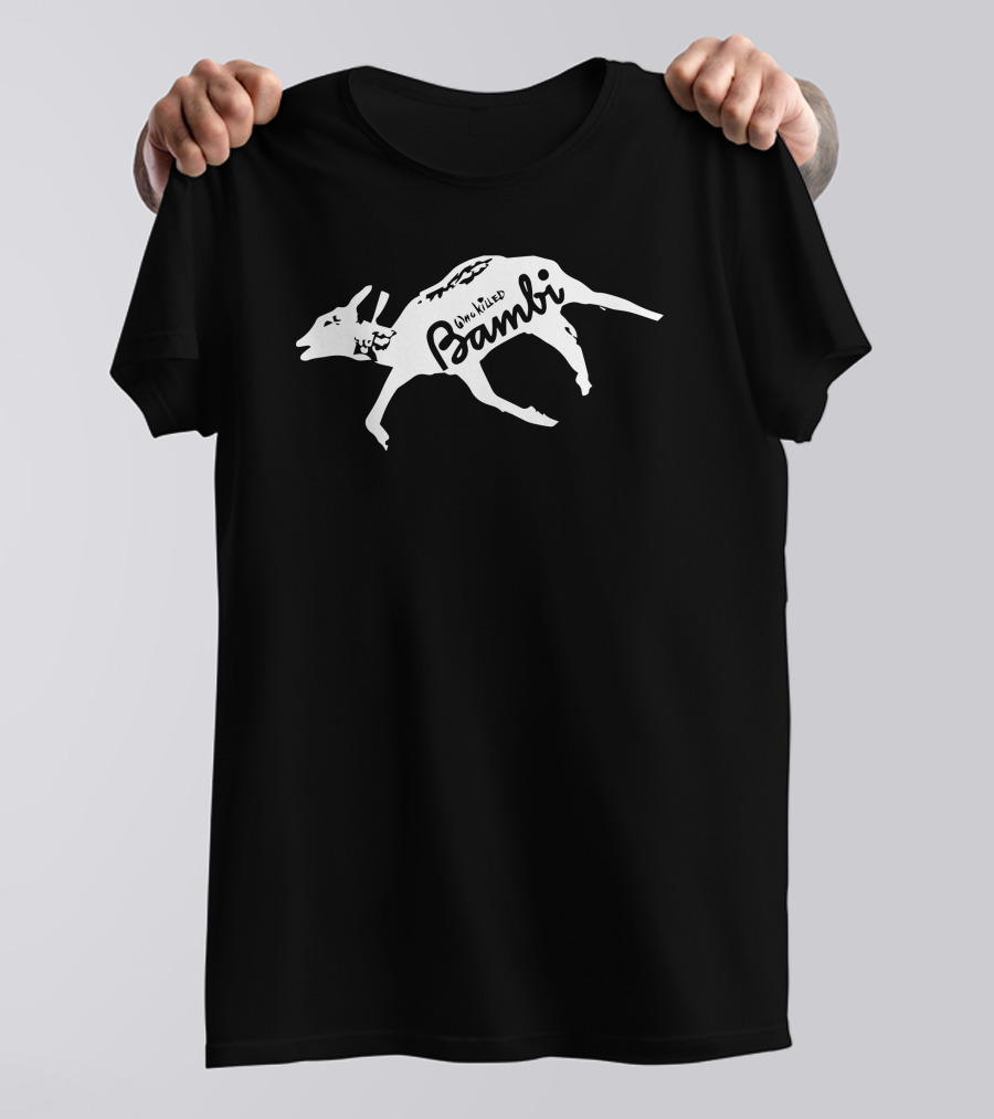 Who Killed Bambi Leaping Deer T-Shirt