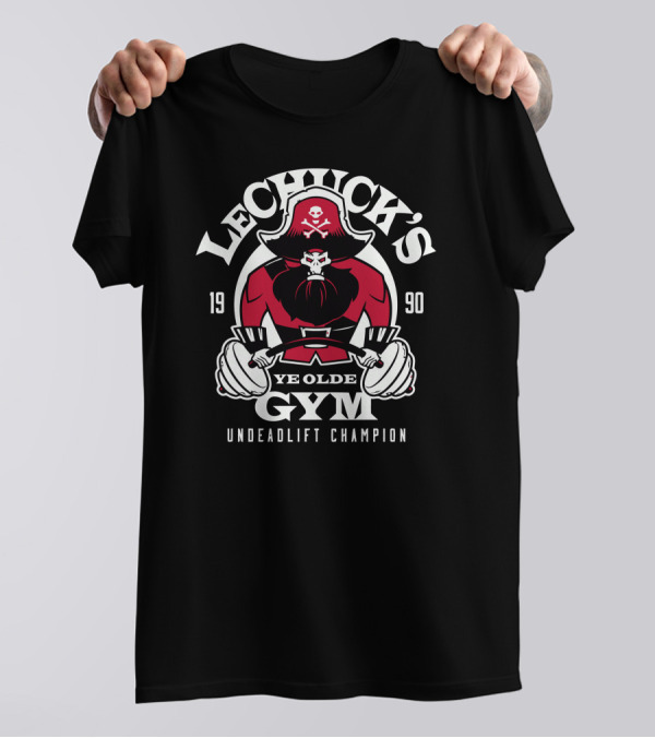 LeChuck's Ye Olde Gym Undeadlift Champion 1990 T-Shirt