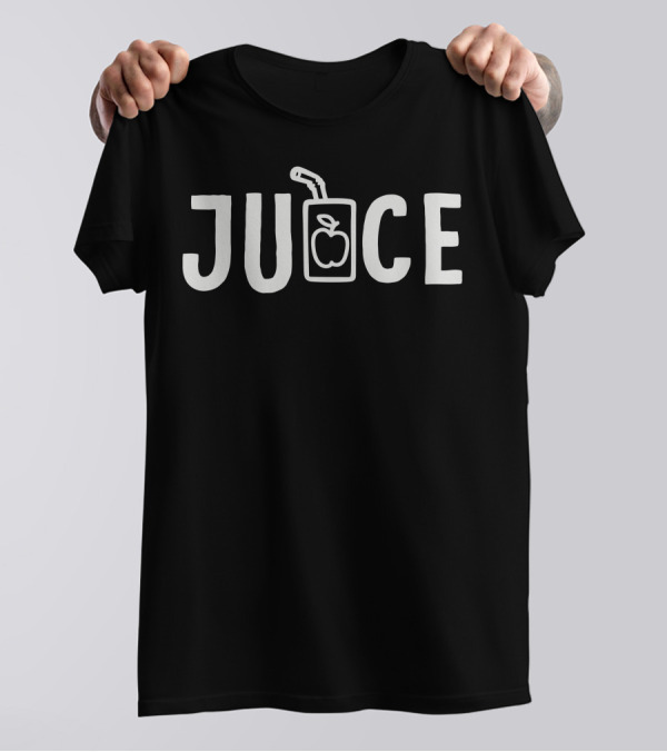 JUICE Apple Box Straw T-Shirt