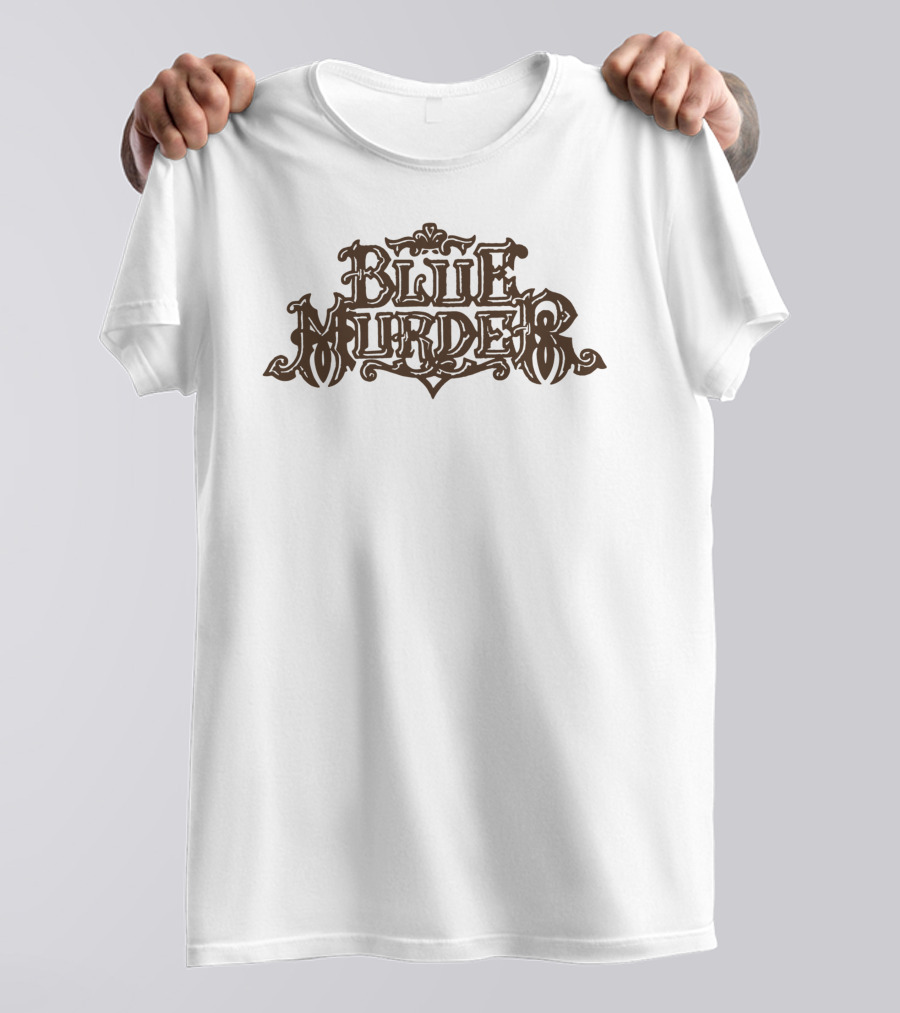 Blue Murder Ornate Gothic T-Shirt